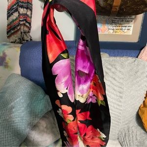 Silk scarf by Oscar de la Renta